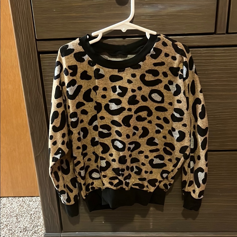 Leopard Print Sweater